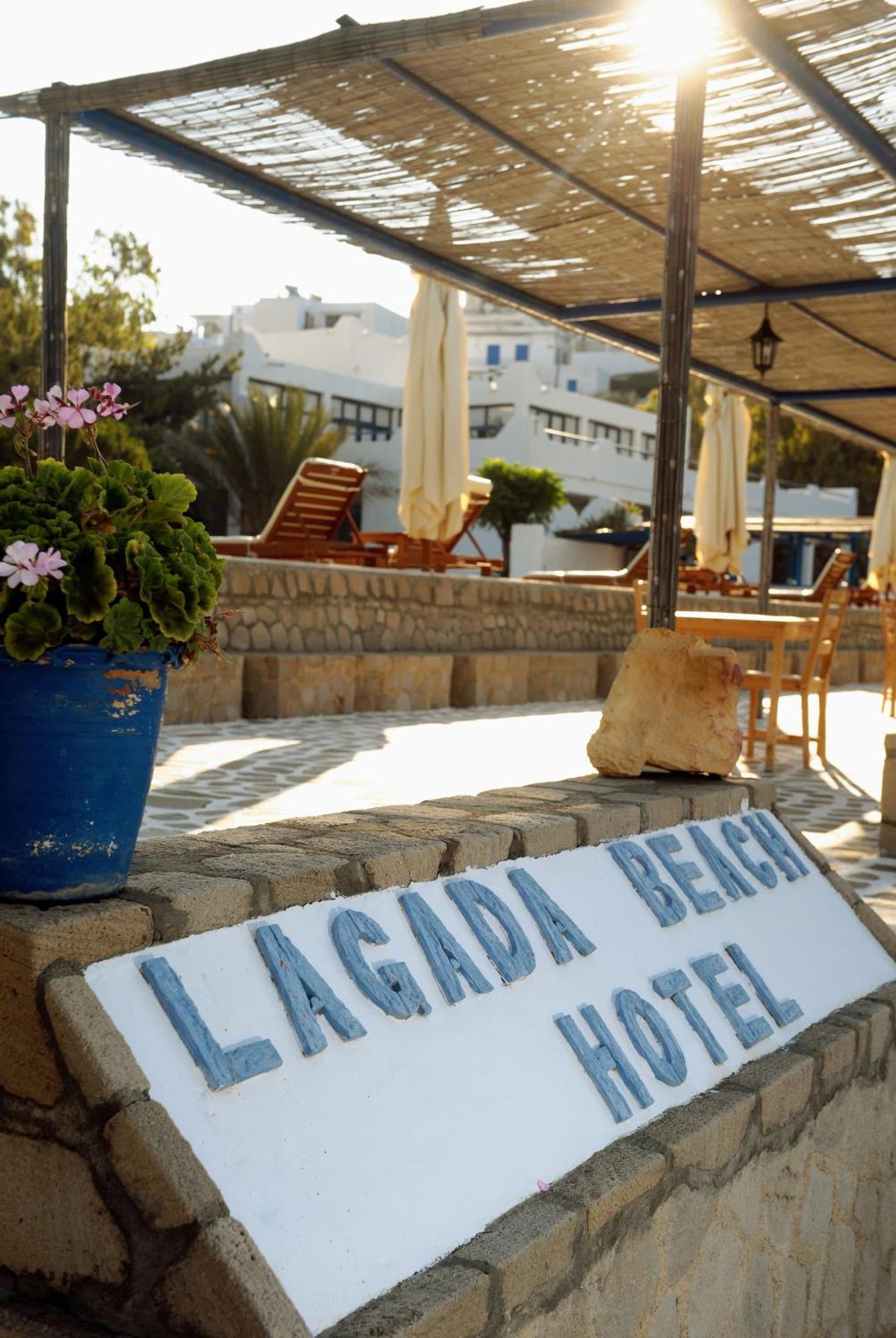 Lagada Beach Hotel Adamantas  ภายนอก รูปภาพ